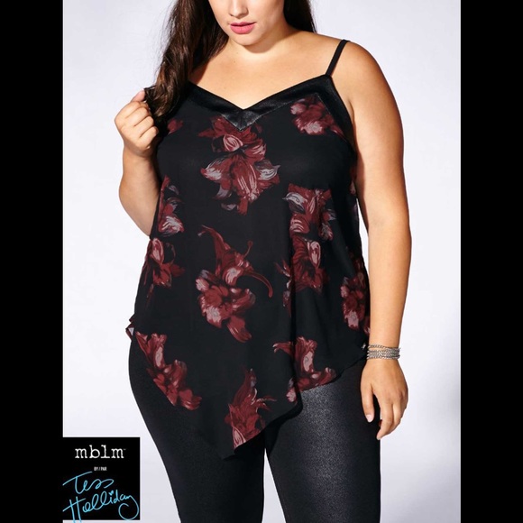 mblm Tops - mblm x Tess Holliday Sleeveless Asymmetric Top